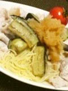 さっぱり!冷しゃぶの和風カペリーニ-レシピのメイン写真