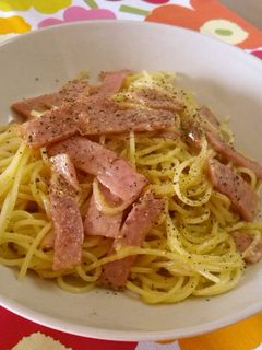 簡単カルボナーラ-レシピのメイン写真