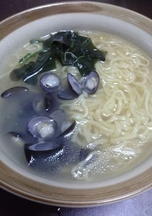 簡単しじみラーメン【マルちゃん正麺】-レシピのメイン写真