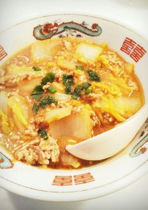 冬にオススメ★とろとろ麻婆白菜！-レシピのメイン写真