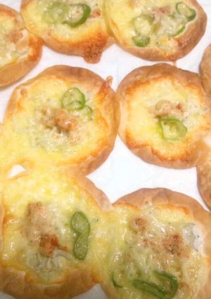 餃子の皮でおつまみ-レシピのメイン写真