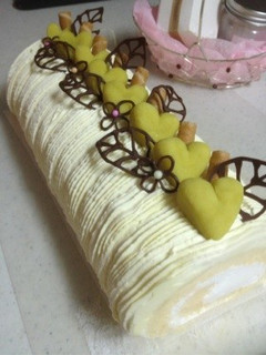 サツマイモロールケーキ-レシピのメイン写真