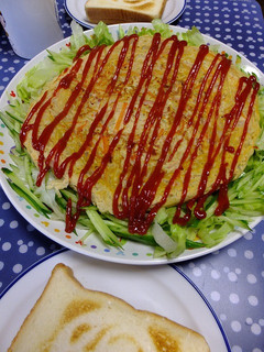 豆腐オムレツ-レシピのメイン写真