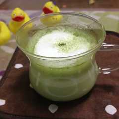濃い抹茶ラテ-レシピのメイン写真