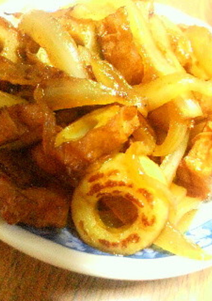 ちくわのカレー炒め-レシピのメイン写真