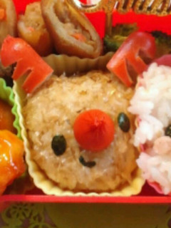 キャラ弁*トナカイおにぎり-レシピのメイン写真