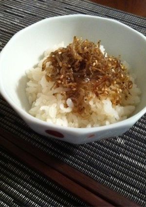 簡単じゃこの佃煮♡-レシピのメイン写真