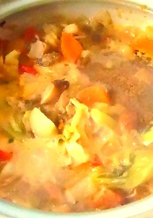 ズボラで簡単!　あまり物で作る土鍋カレー-レシピのメイン写真