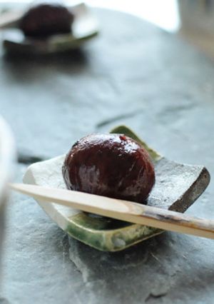 メープルシロップで作る栗の渋皮煮-レシピのメイン写真