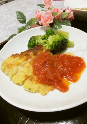 ミラノ風✿チキンカツレツ-レシピのメイン写真