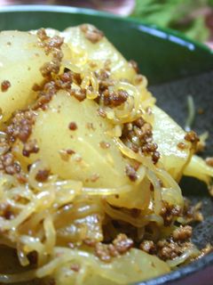 大根と挽肉と白滝の炒め煮-レシピのメイン写真