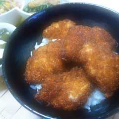 รูปของ 鶏胸肉で★我が家のソースチキンカツ丼