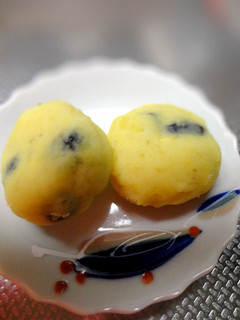 さつま芋と黒豆絞りの素朴なおやつ-レシピのメイン写真