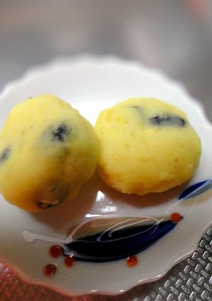 さつま芋と黒豆絞りの素朴なおやつ-レシピのメイン写真