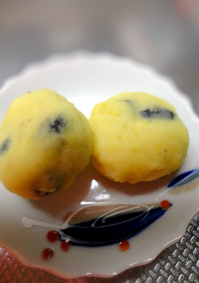 さつま芋と黒豆絞りの素朴なおやつ-レシピのメイン写真