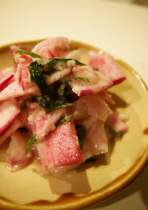 赤かぶの塩麹あえ-レシピのメイン写真