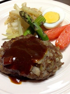 蓮根のヘルシーバーグ♫-レシピのメイン写真