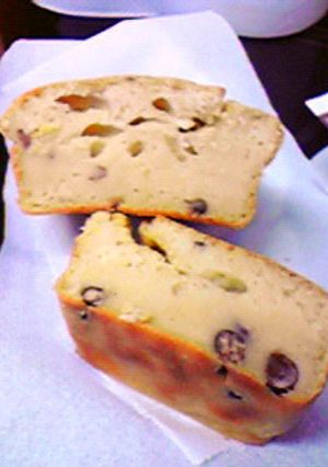 おいしい❤甘酒＆あずきのパウンドケーキ♪-レシピのメイン写真