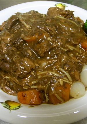 ガッツリ疲労回復! マグロの血合いカレー-レシピのメイン写真