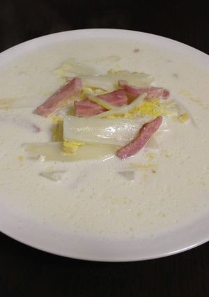 とろ〜り甘い白菜とベーコンのクリーム煮！-レシピのメイン写真