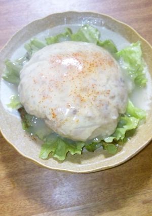 簡単なのに！技あり卵バーグのあんかけ♪-レシピのメイン写真