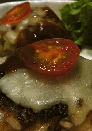 ハンバーグONTHE蓮根≒蓮根バーグ。-レシピのメイン写真