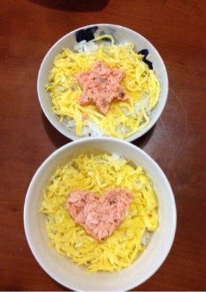 かわいい丼 〜お茶漬けにも〜-レシピのメイン写真