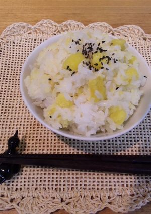 簡単！　さつま芋御飯-レシピのメイン写真