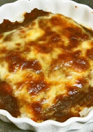 リメイクの一品『焼きチーズカレードリア』-レシピのメイン写真