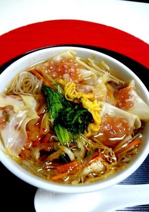 ❀イクラのワンタン麺❀-レシピのメイン写真