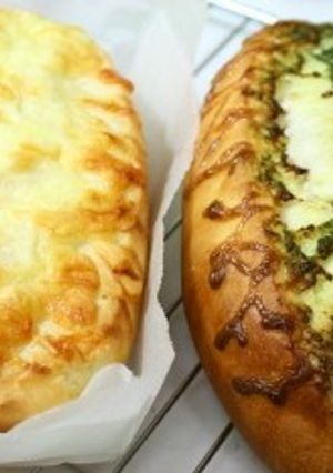 バジルチーズパンとハムマヨパン-レシピのメイン写真