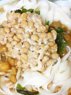 納豆きしめん-レシピのメイン写真