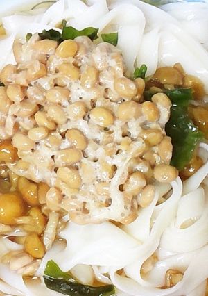 納豆きしめん-レシピのメイン写真
