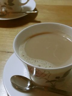 *ほっこり♪ほうじ茶の豆乳ラテ*-レシピのメイン写真