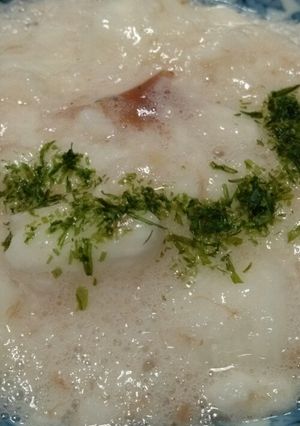 長芋のたたき～梅肉合え-レシピのメイン写真