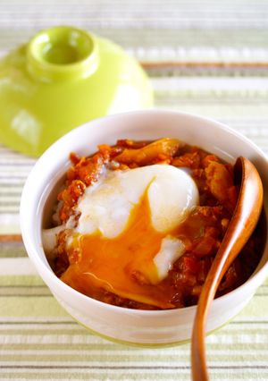 鯖と味噌の新生姜カレー丼-レシピのメイン写真