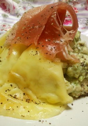 アボカドと塩麹豆腐をバジルソースで-レシピのメイン写真