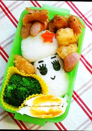 キャラ弁　ブナピー-レシピのメイン写真