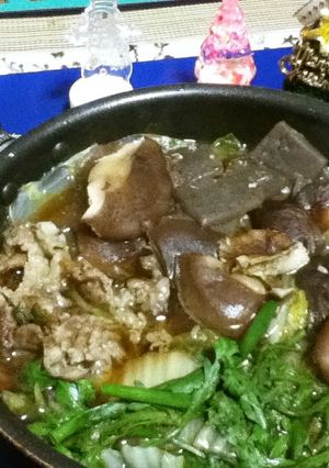 こってりすき焼き-レシピのメイン写真