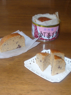 ゆであずき!?ノンオイル小豆ケーキ-レシピのメイン写真