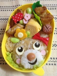 キャラ弁☆くまちゃん-レシピのメイン写真