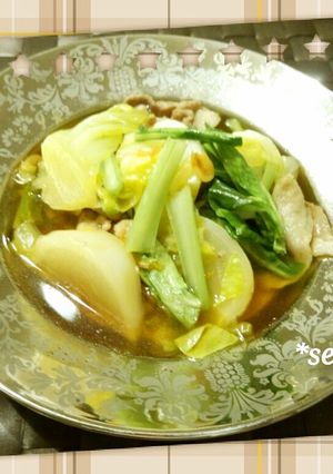 キャベツとカブのシャキシャキ煮びたし☆-レシピのメイン写真