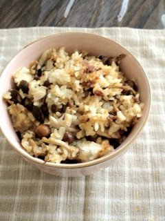 かさ増し★きのこ&お豆腐ご飯-レシピのメイン写真