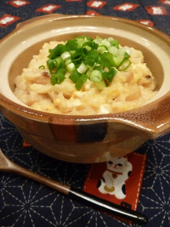 おでんの残り汁でちょっと甘めの味噌おじや-レシピのメイン写真