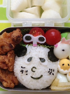 年長さんのお弁当(☆ぜんまいざむらい)-レシピのメイン写真