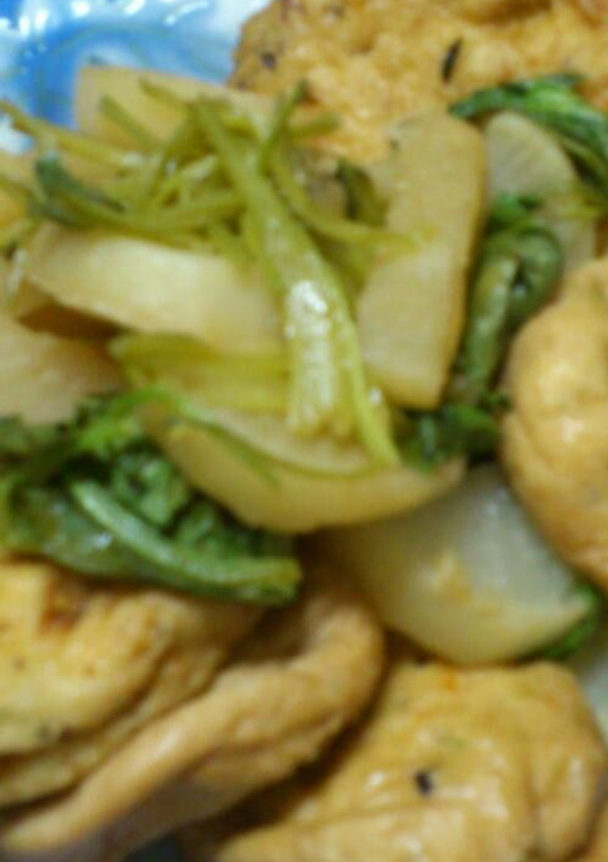 小松菜と大根とがんもの煮物-レシピのメイン写真