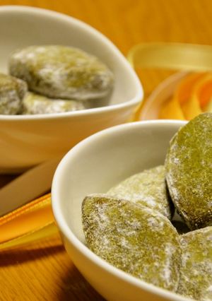 ほろにが＊抹茶クッキー（スノーボール）-レシピのメイン写真