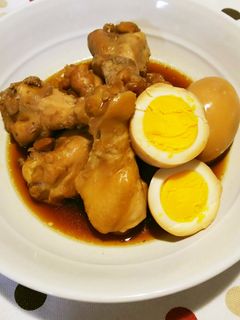 鶏手羽元と卵のすっぱ煮♪-レシピのメイン写真