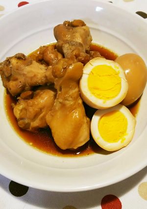 鶏手羽元と卵のすっぱ煮♪-レシピのメイン写真