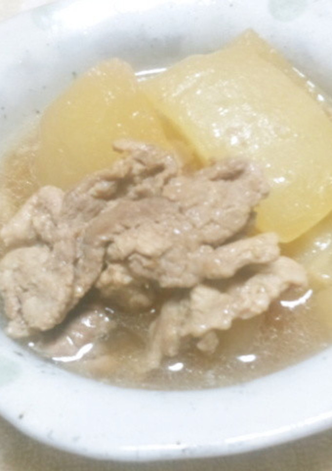 とろとろ☆冬瓜と豚肉の中華煮込み-レシピのメイン写真